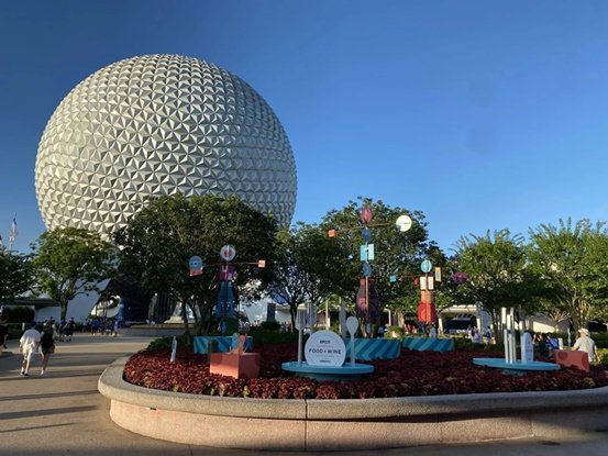 HOW TALL IS THE EPCOT BALL