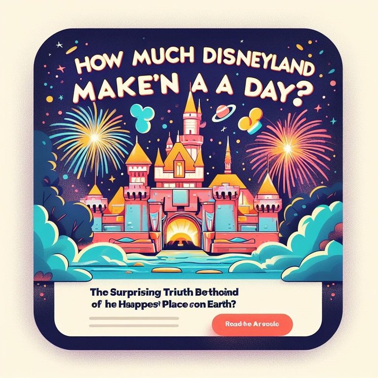 HOW MUCH DOES DISNEYLAND MAKE IN A DAY