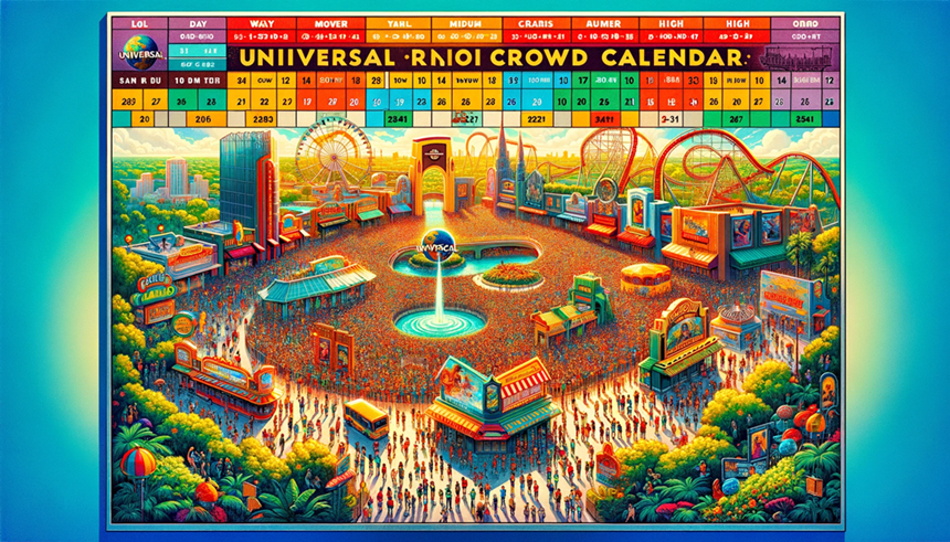 Universal Orlando Crowd Calendar: Understand Orlando Crowds with Our